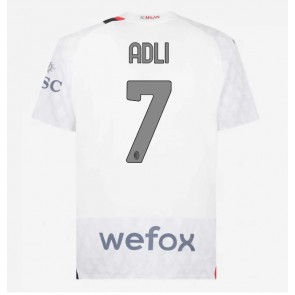 AC Milan Yacine Adli #7 Gostujuci Dres 2023-24 Kratak Rukavima